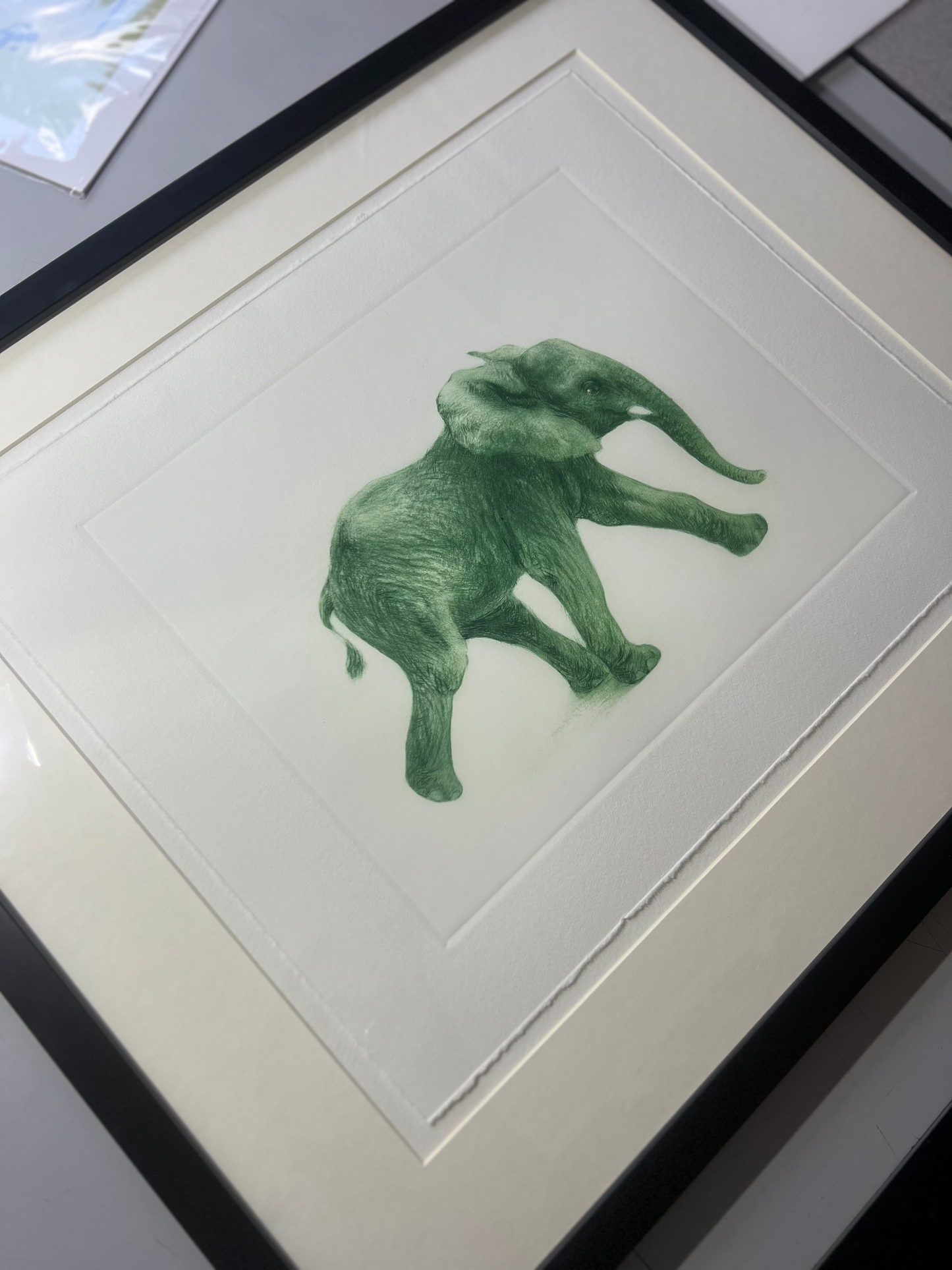 Grüner Elefant