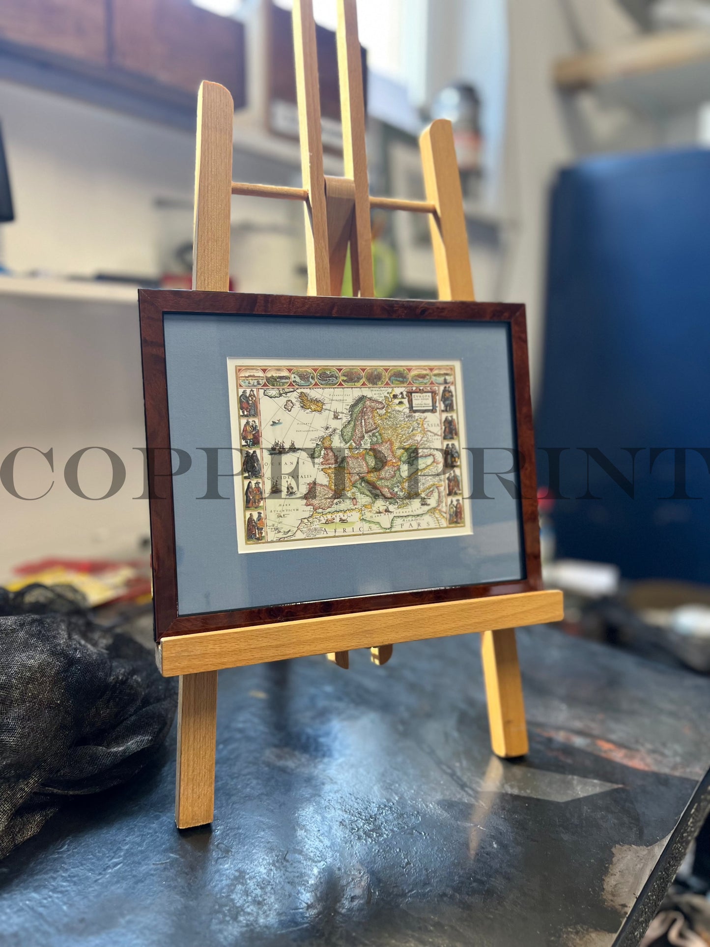 Rähmchen // Europakarte