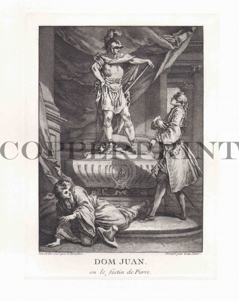 Mann auf Podest Kunstdruck Tiefdruck