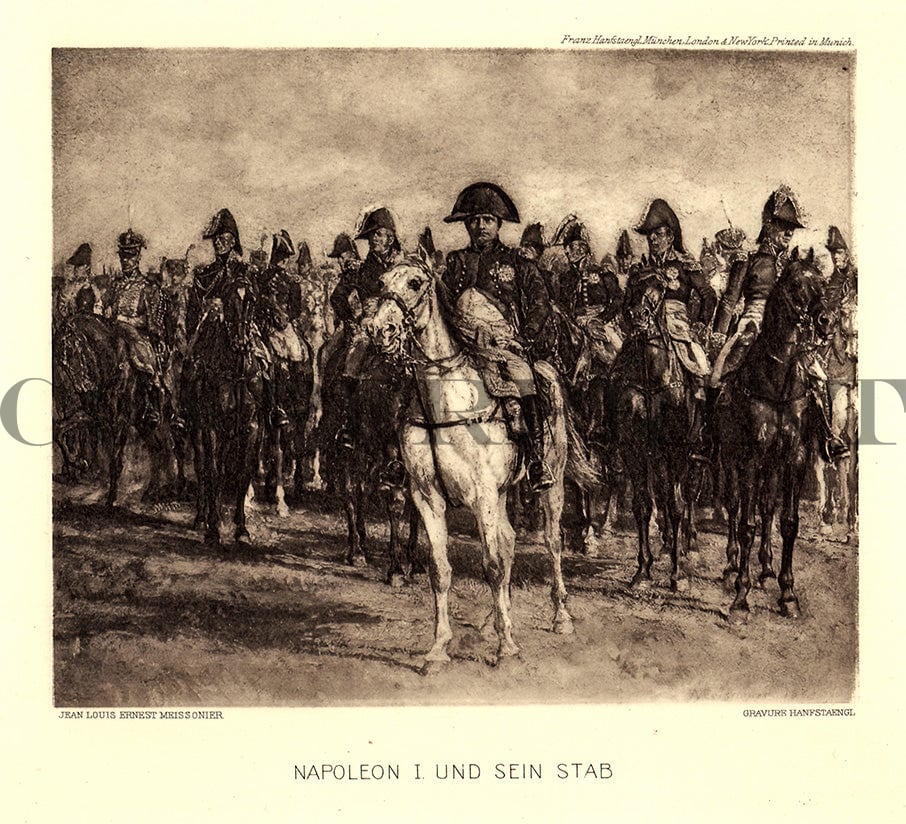 Napoleon und sein Stab