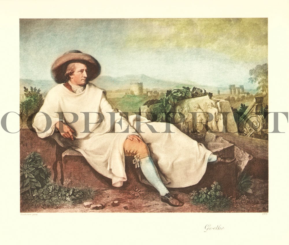 Johann Wolfgang von Goethe in Campagna