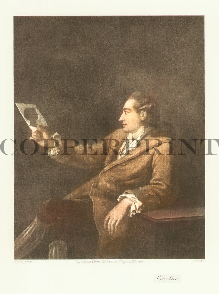 Johann Wolfgang von Goethe ca. 1775