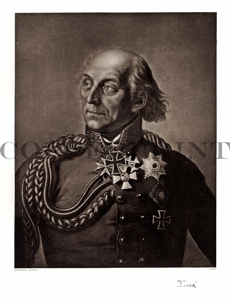 Portrait von Yorck Kunstdruck Tiefdruck