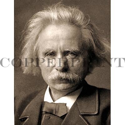 Portrait von Edvard Grieg Kunstdruck Tiefdruck