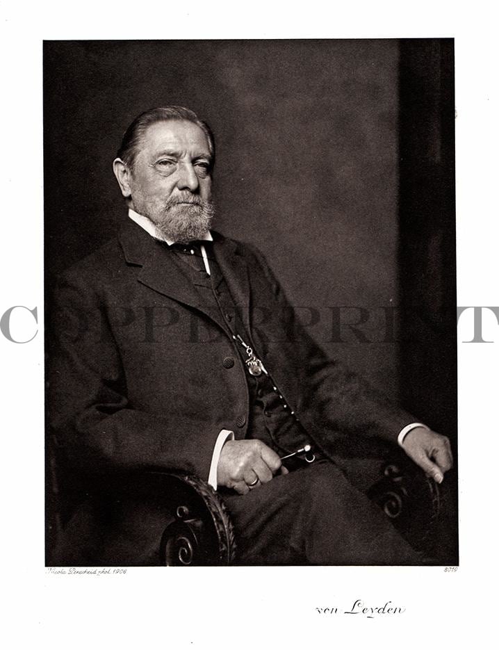 Portrait von von Leyden Kunstdruck Tiefdruck