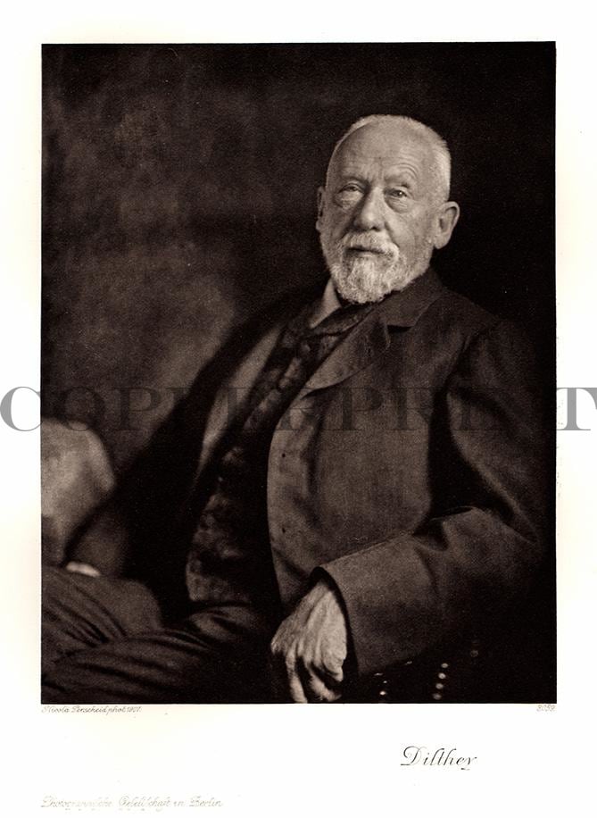 Portrait, Mann Dilthey