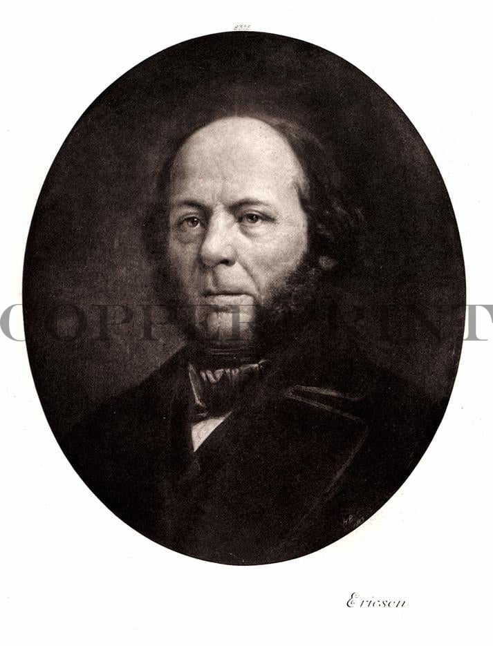 Portrait von Ericson Kunstdruck Tiefdruck