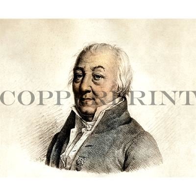 Portrait von Claude Louis Berthollet Kunstdruck Tiefdruck