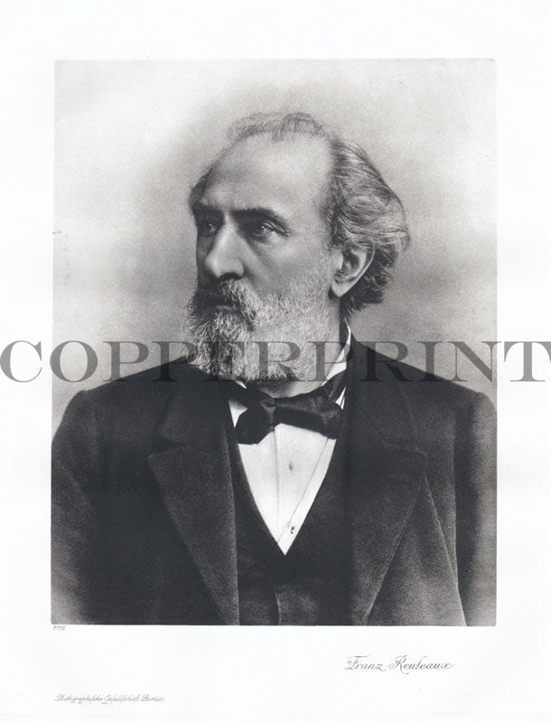 Portrait von Franz Reuleaux Kunstdruck Tiefdruck