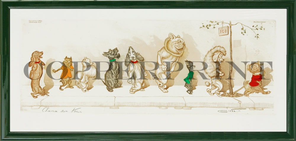 Hundehumor, Chaqun son tour, Der Reihe nach