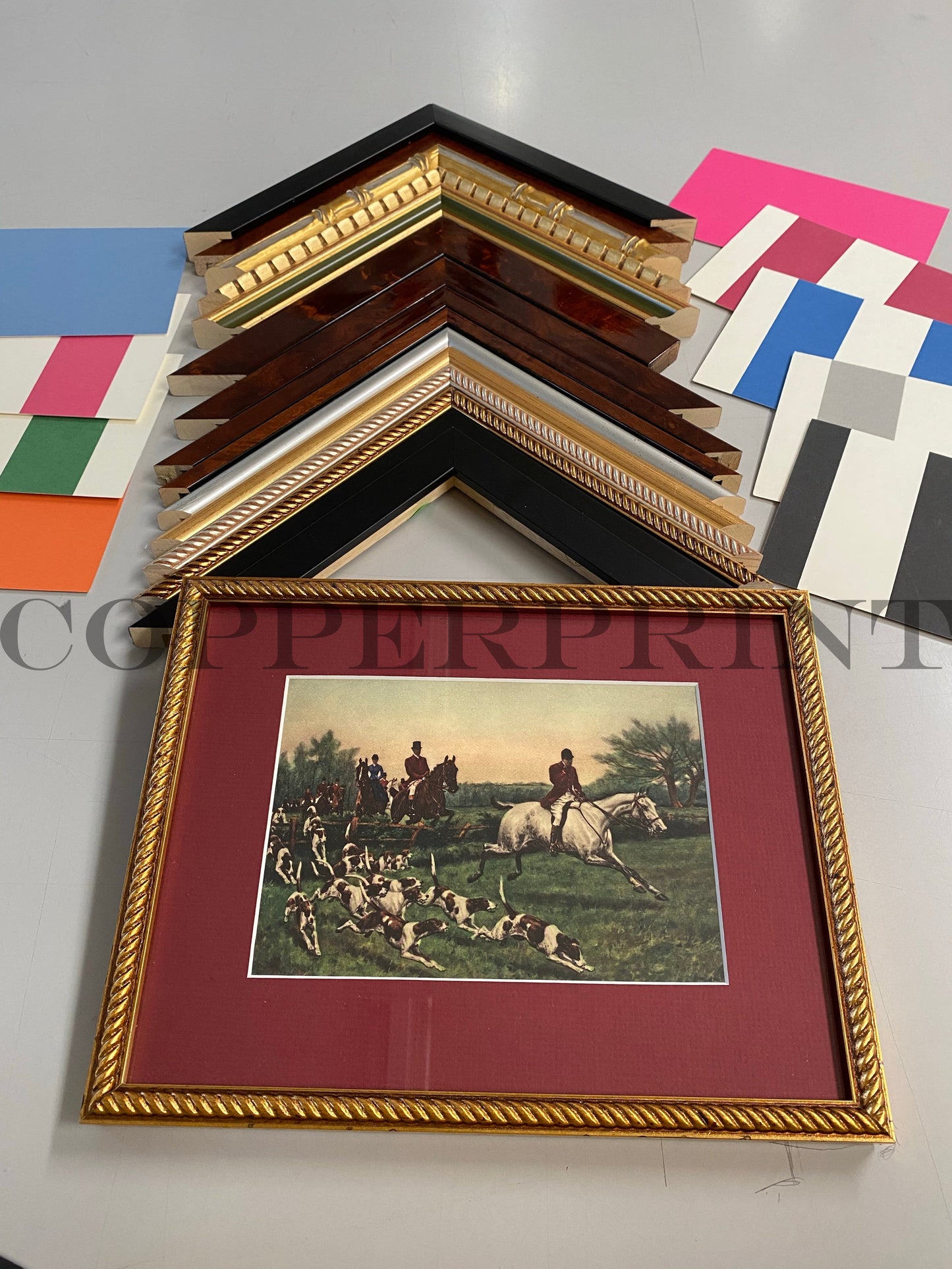 Rähmchen // Auf der Fährte