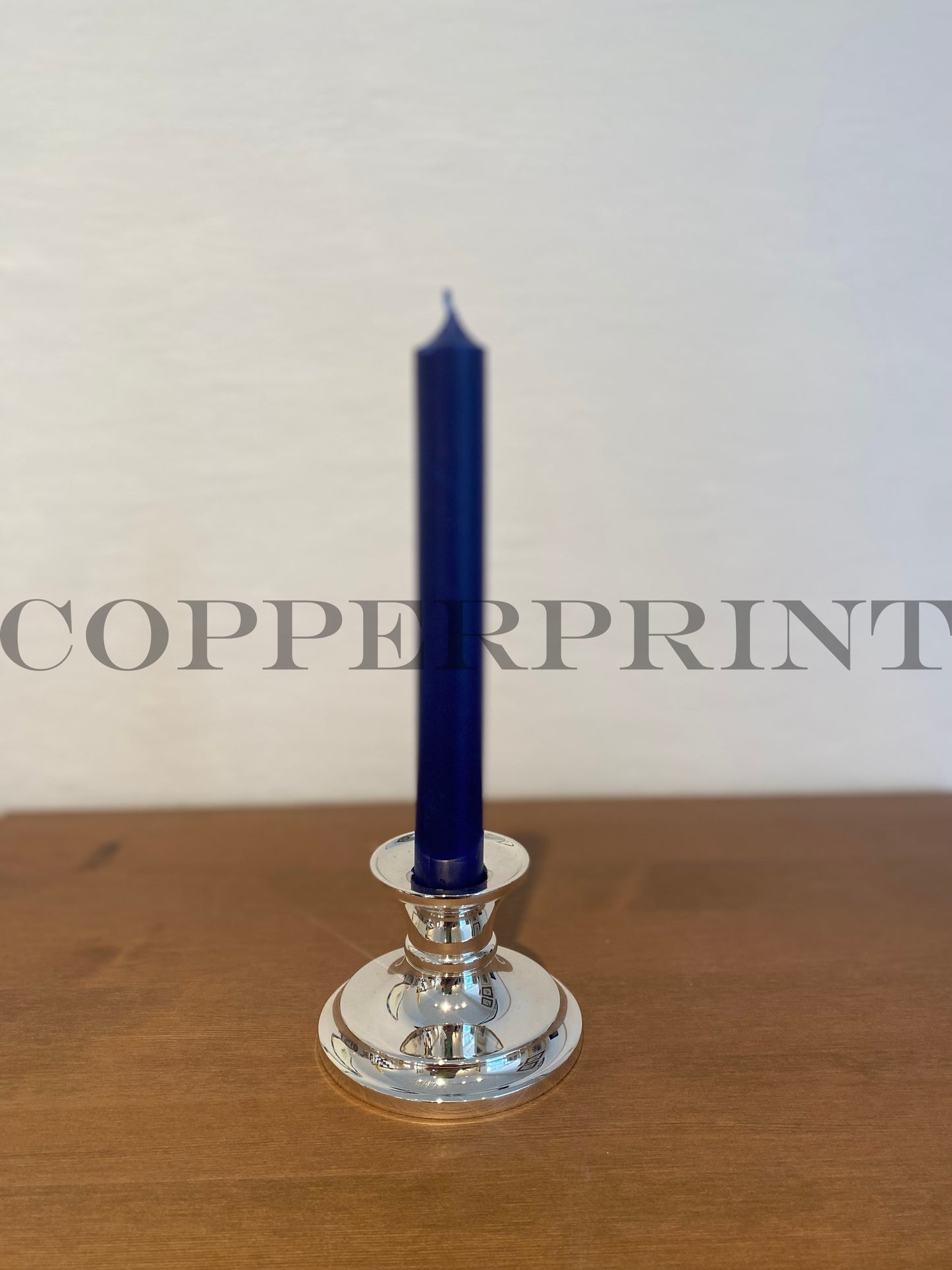 versilberter Kerzenhalter 6cm