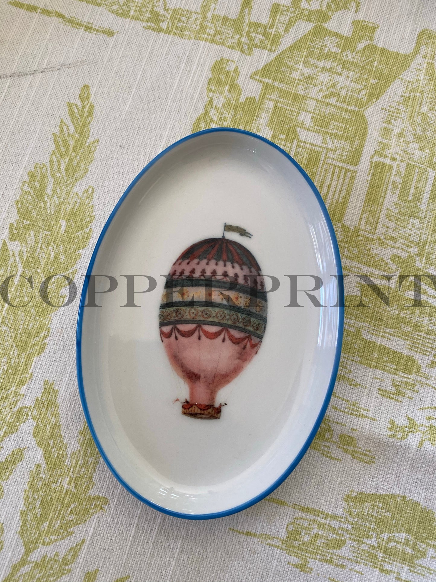 Porzellan Schälchen oval