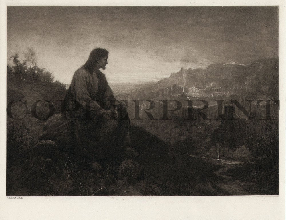 Ölberg (Above Jerusalem) - William Hole