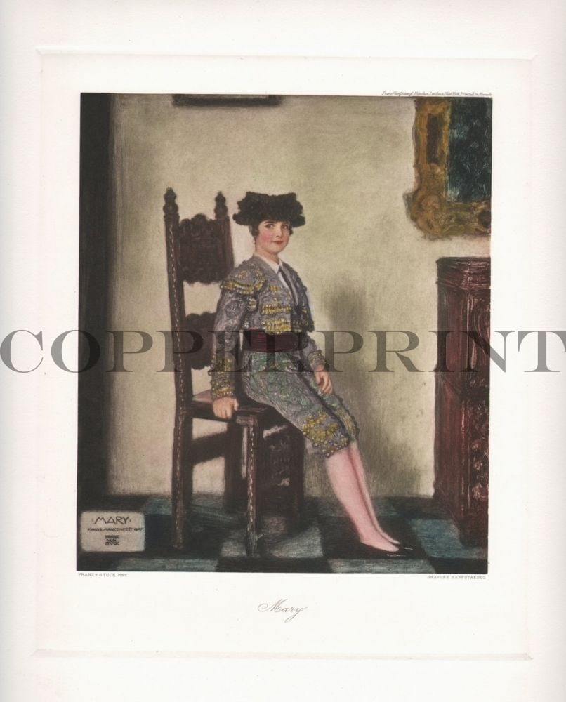 Mary als Torero - Franz von Stuck