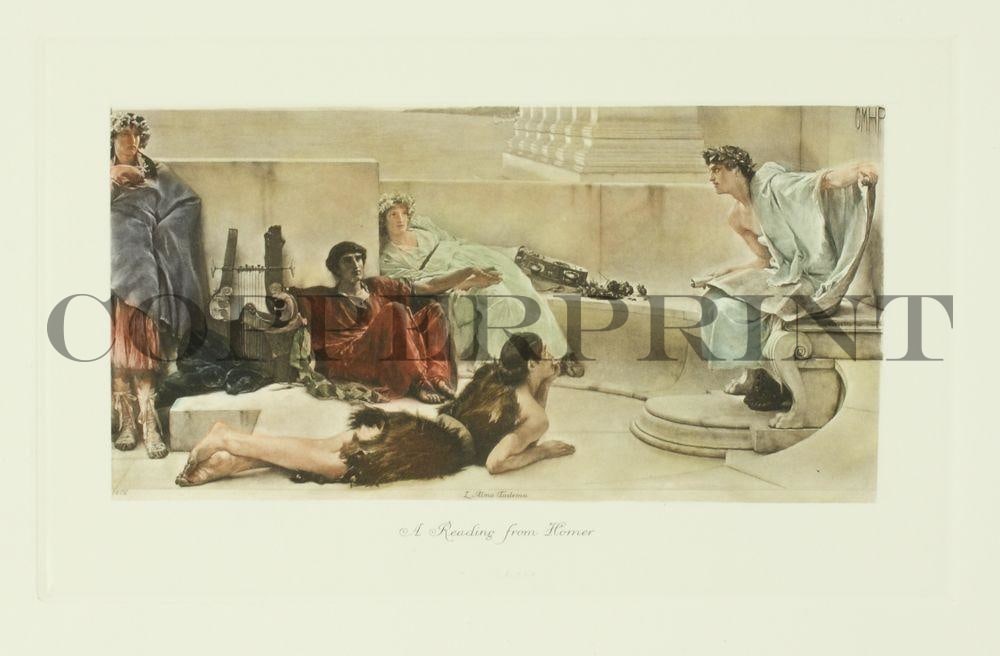 Darstellung griechischer Erzählung Kunstdruck Tiefdruck