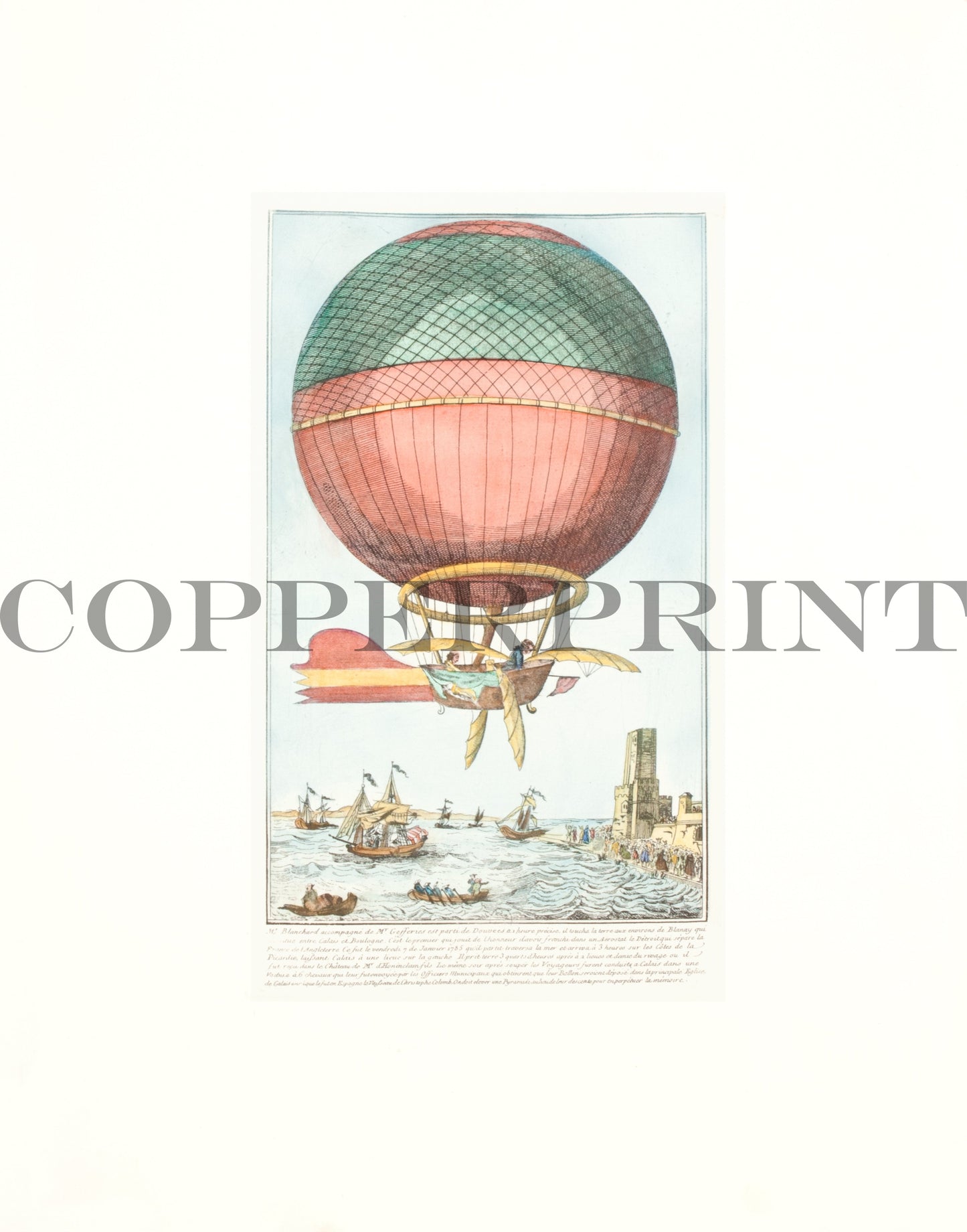 Ballon, M. Blanchard