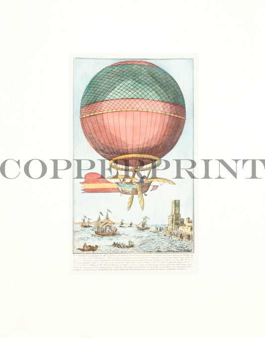 Ballon, M. Blanchard