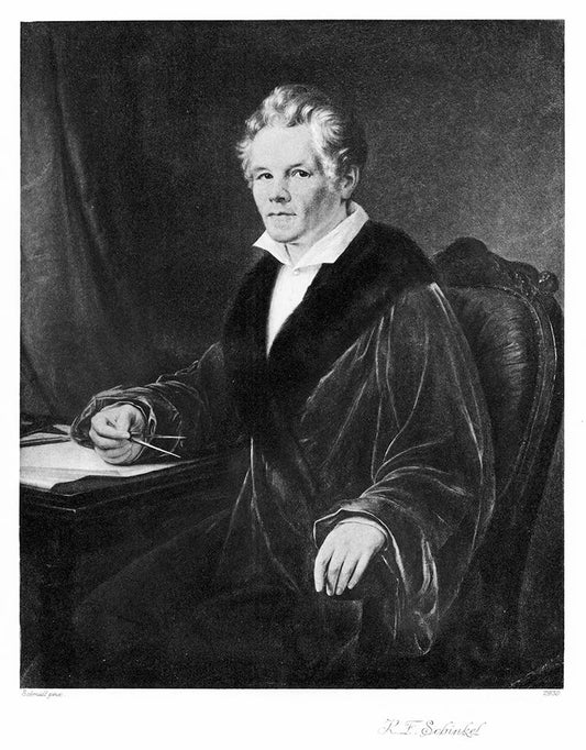 Portrait von Karl Friedrich Schinkel Kunstdruck Tiefdruck