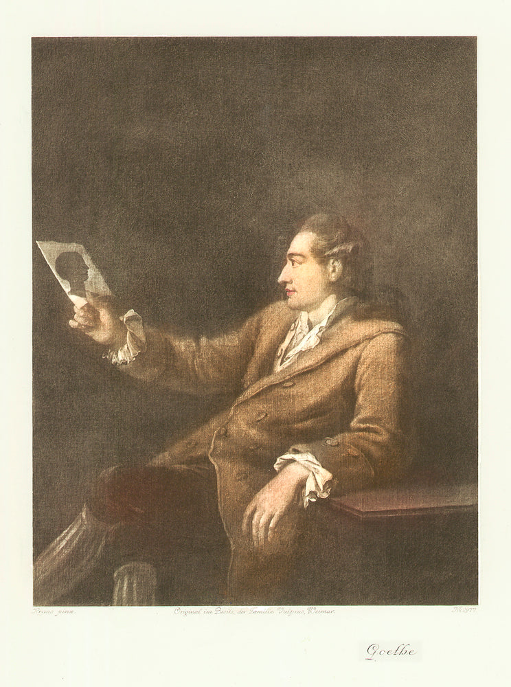 Johann Wolfgang von Goethe ca. 1775