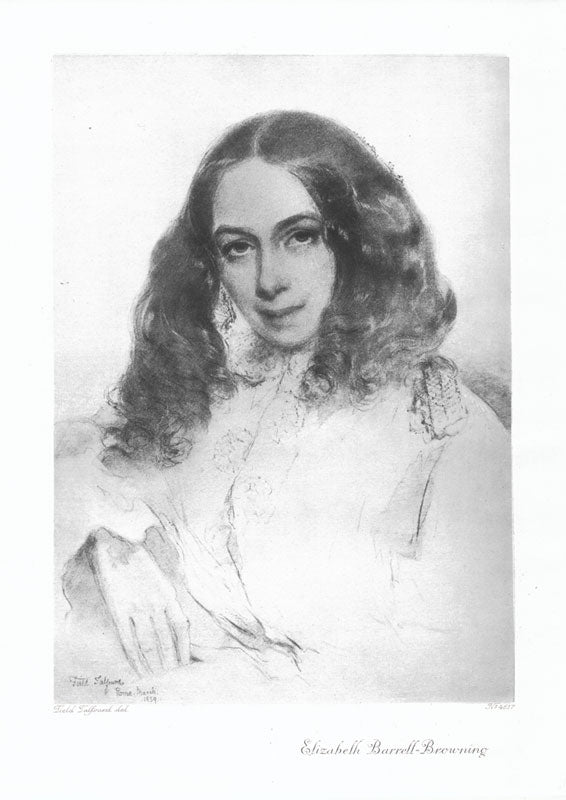 Portrait von Elizabeth Barrett Browning