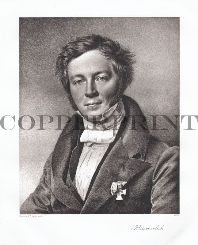Portrait von Eilhard Mitscherlich Kunstdruck Tiefdruck