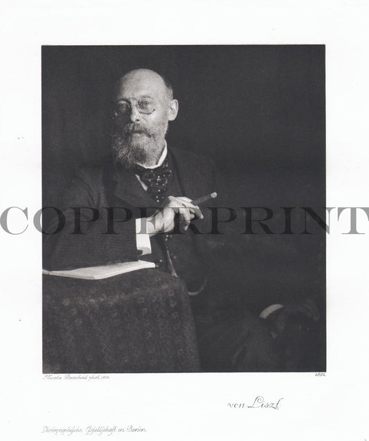 Portrait von Franz von Liszt Kunstdruck Tiefdruck
