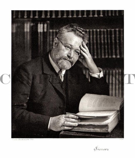 Portrait von Sievers Kunstdruck Tiefdruck