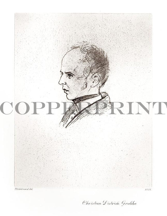 Grabbe, Portrait, Mann