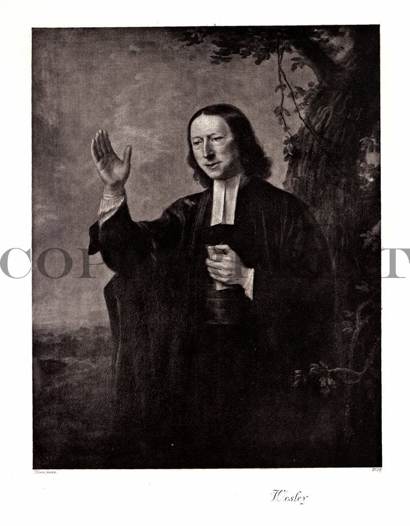 Portrait von Westrey Kunstdruck Tiefdruck