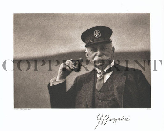 Portrait von Ferdinand von Zeppelin Kunstdruck Tiefdruck