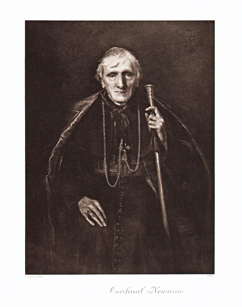 Portrait von John Henry Newman Kunstdruck Tiefdruck