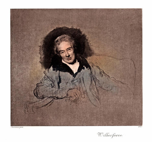 Portrait von Wilberforce Kunstdruck Tiefdruck