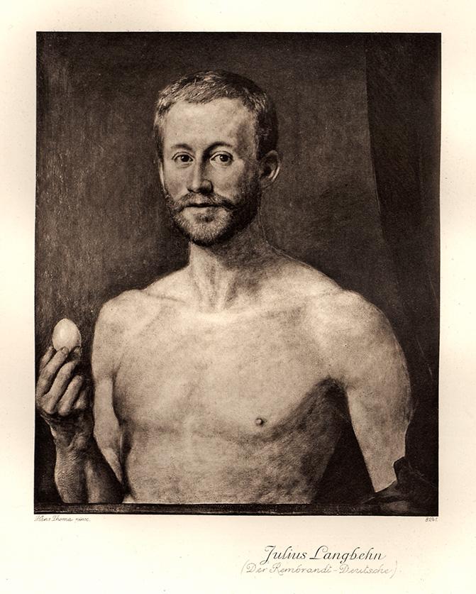 Portrait von Julius Langbehn