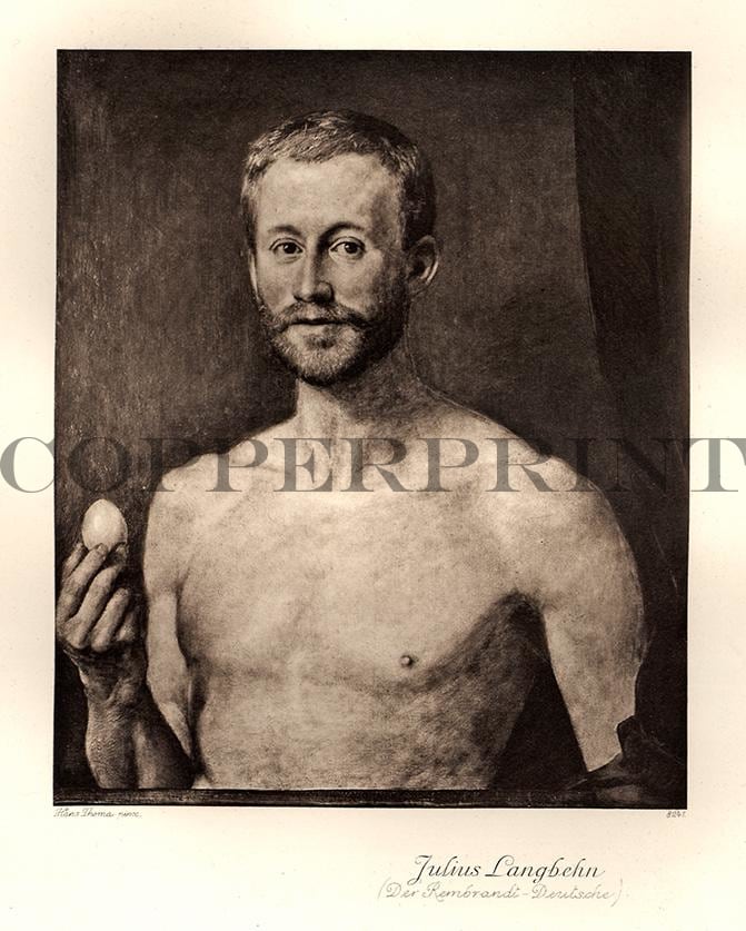 Portrait von Julius Langbehn