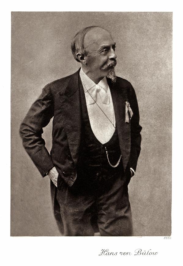 Portrait von Hans von Bülow Kunstdruck Tiefdruck