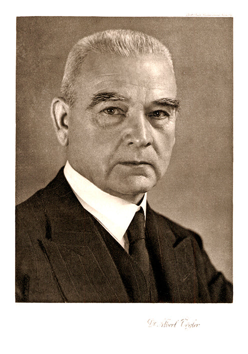 Portrait von Dr. Albert Vögler Kunstdruck Tiefdruck
