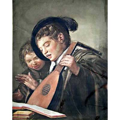 Musizierende Knaben - Frans Hals