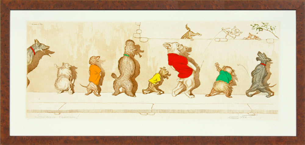 Hundehumor, Sus aux curieux