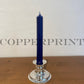 versilberter Kerzenhalter 6cm