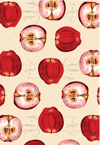 gemischter Apfel - Kunstkarte