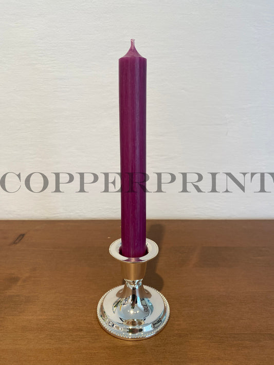 versilberter Kerzenhalter 7cm