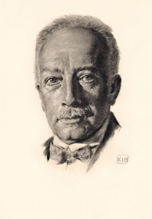 Portrait von Richard Strauß Kunstdruck Tiefdruck