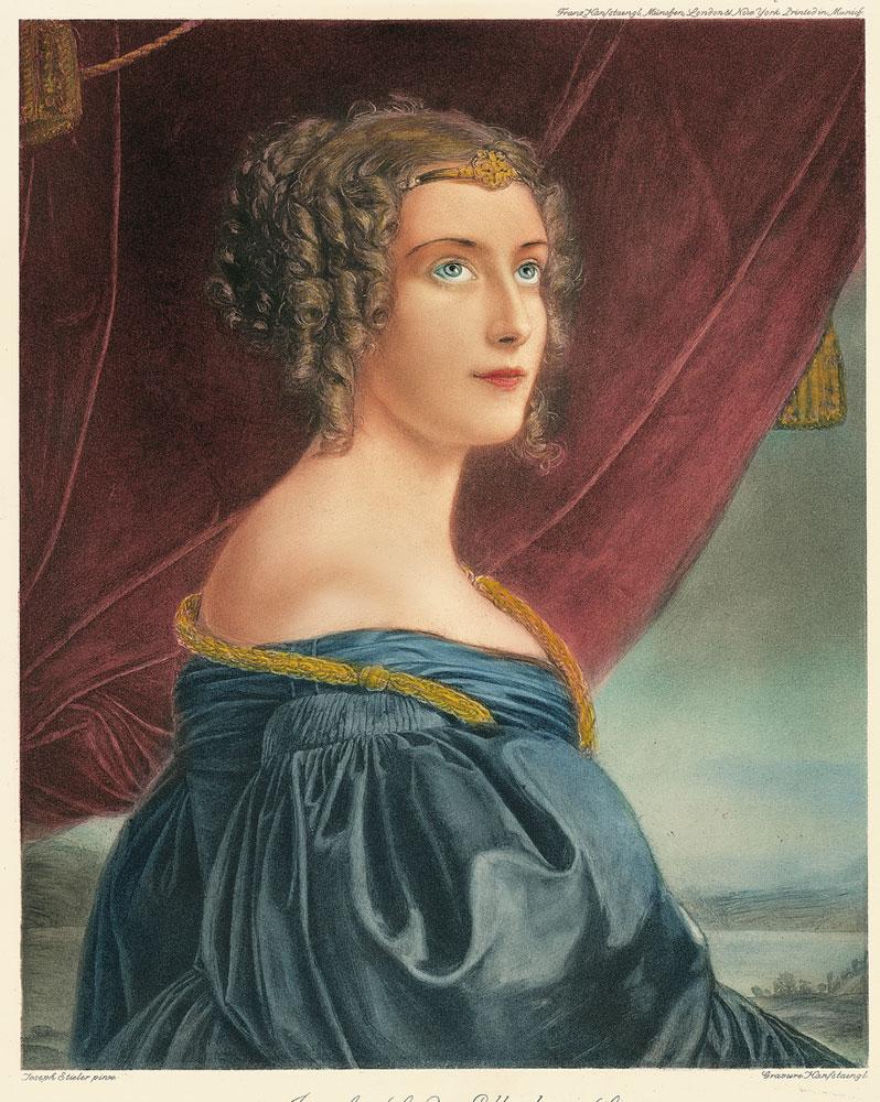 Portrait von Lady Jane Ellenborough Kunstdruck Tiefdruck