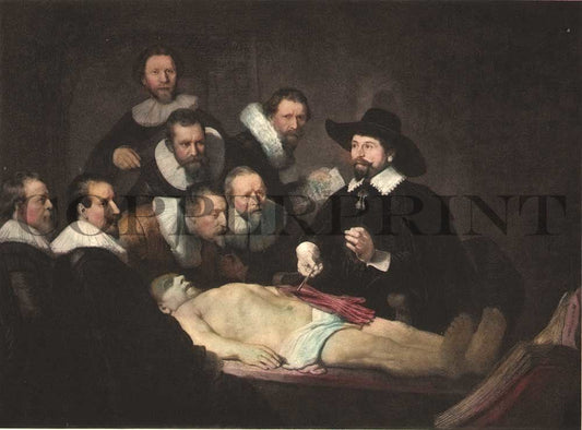 Anatomie des Dr. Tulp - Rembrandt van Rijn