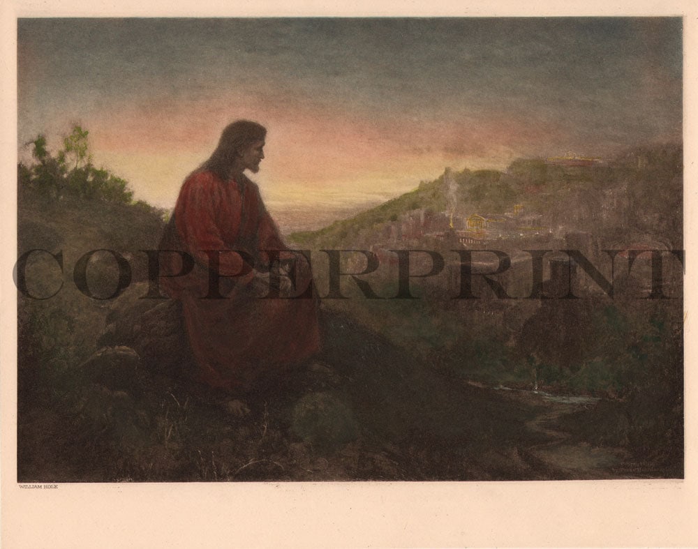 Ölberg (Above Jerusalem) - William Hole
